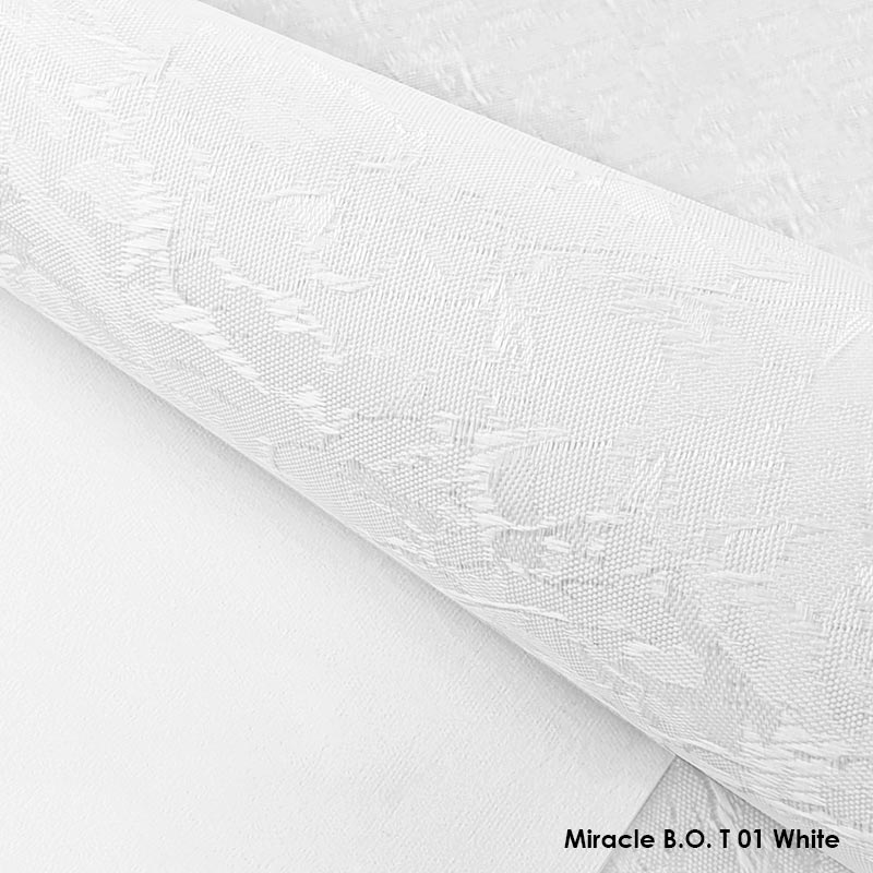 Ролеты Miracle BlackOut 01 White/Белый - фото 2