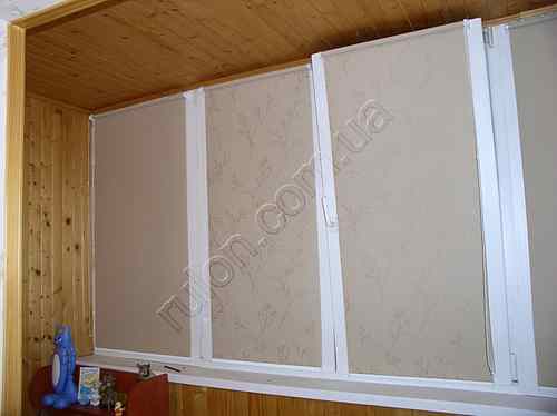 Рулонні штори В 713 біла - фото 2