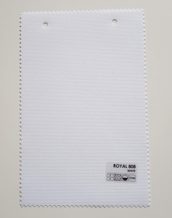 Рулонные шторы Royal 808 White / Белый - фото 3
