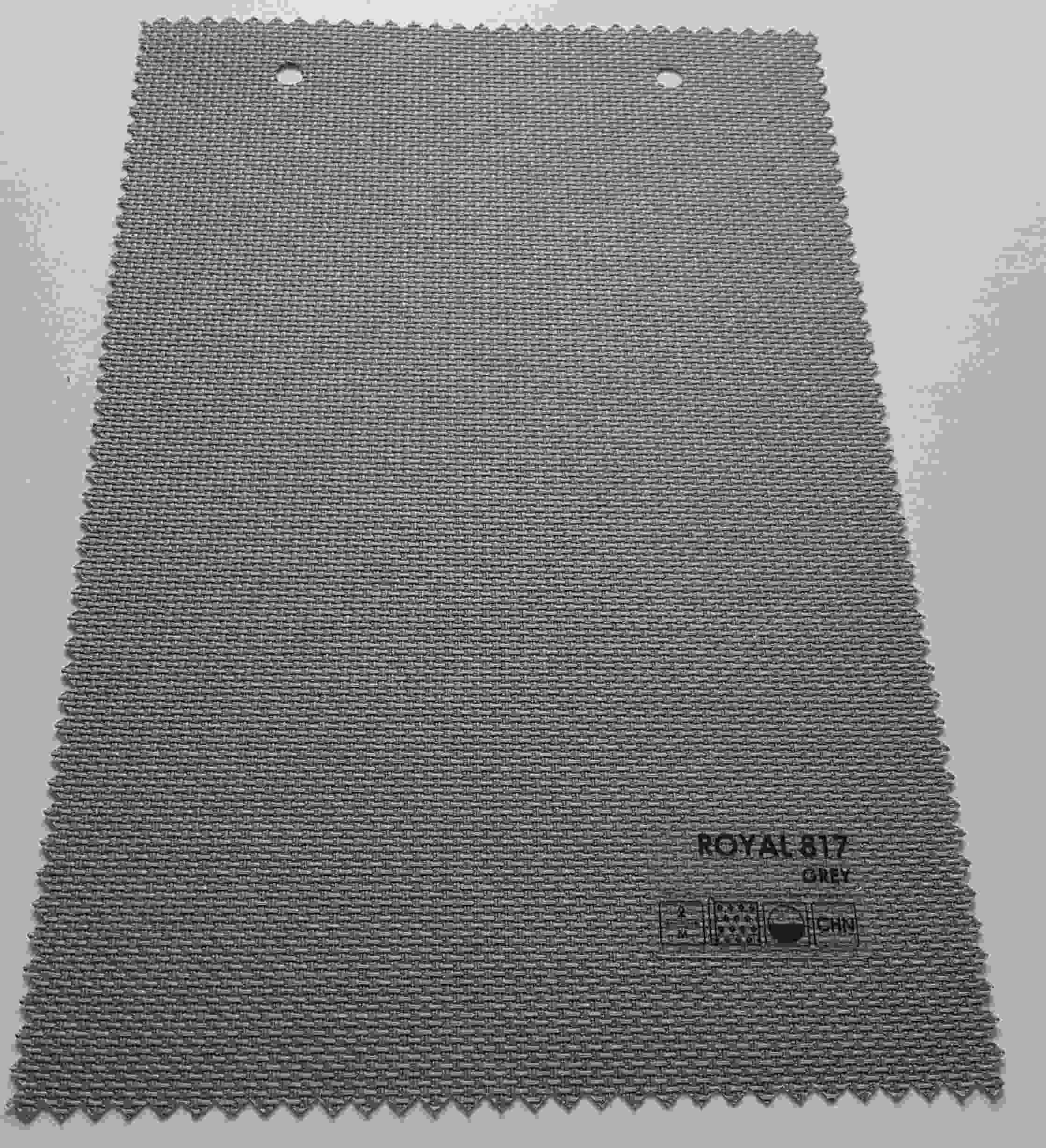 Рулонные шторы Royal 817 Grey /  Серый - фото 3