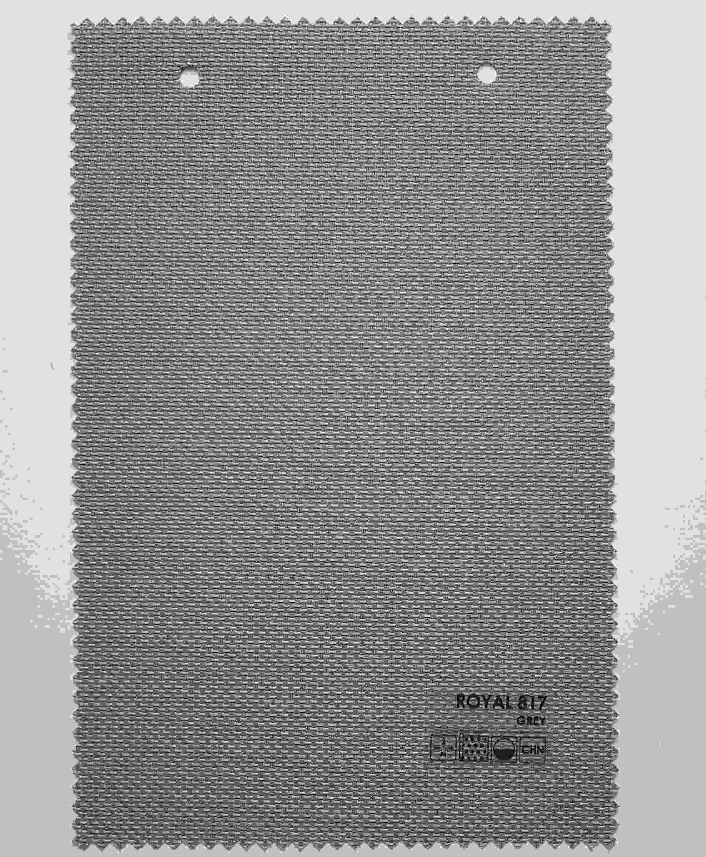 Рулонные шторы Royal 817 Grey /  Серый - фото 4