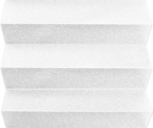 Жалюзи плиссе Creppe металлик 307 White (Белый)