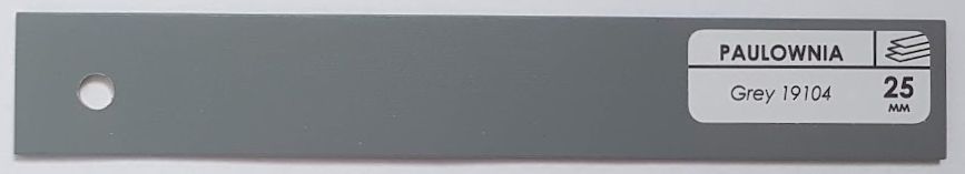 Деревянные жалюзи Павлония 25мм узкие Grey 19104 серый
