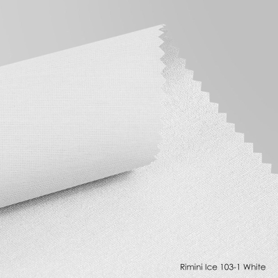 Рулонная штора Rimini Ice 103-1 White Белая